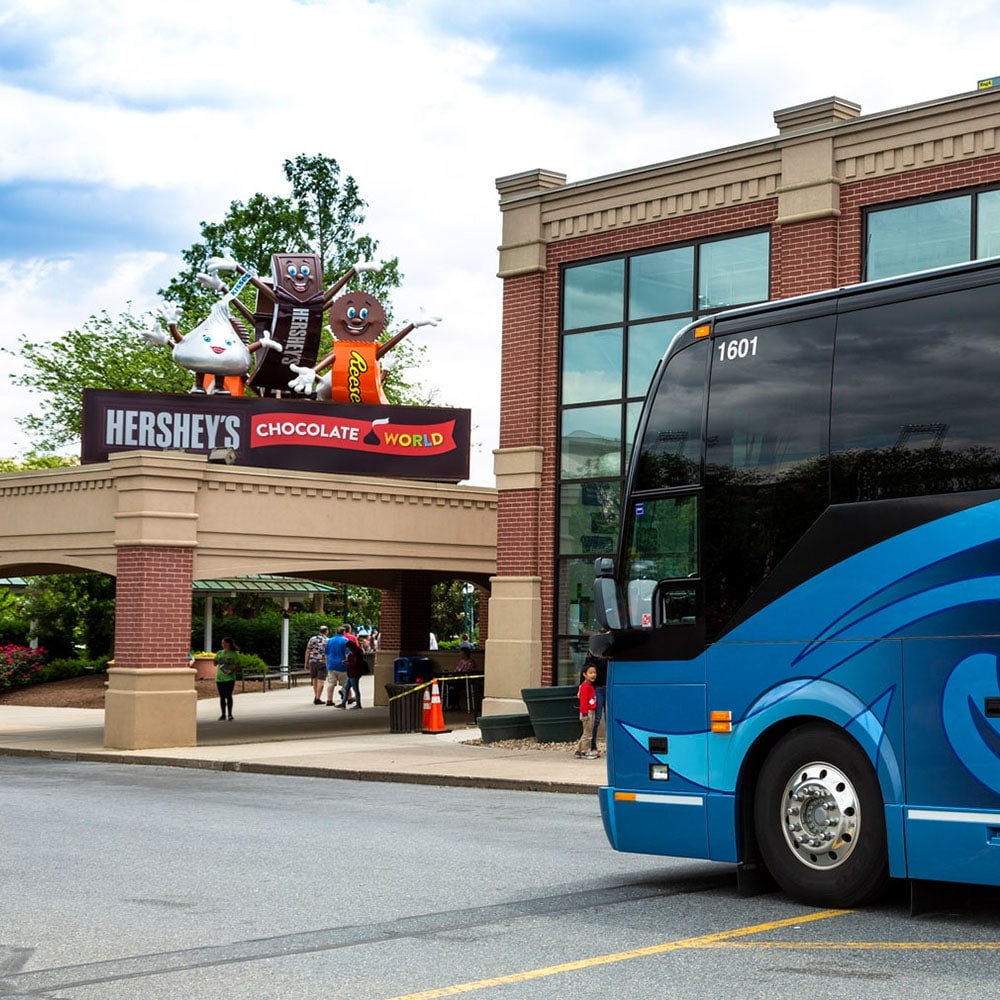 Bus parking