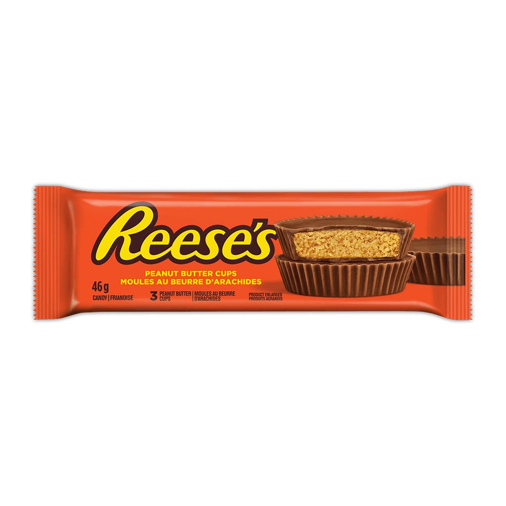 Reeses Milk Chocolate Peanut Butter Cups Candy 46g