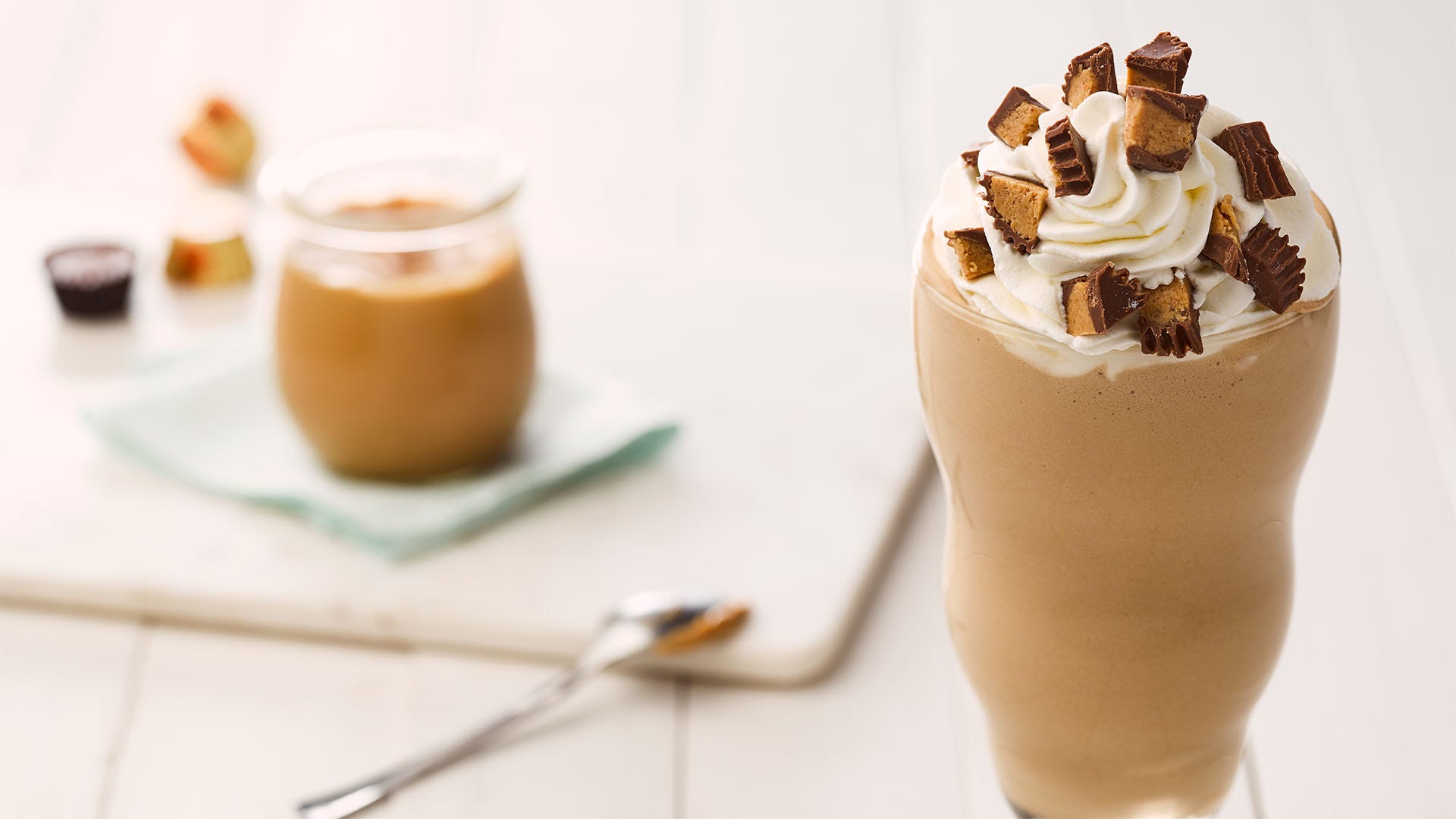 REESE'S Peanut Butter Cup Milkshake Recipe | Recipes