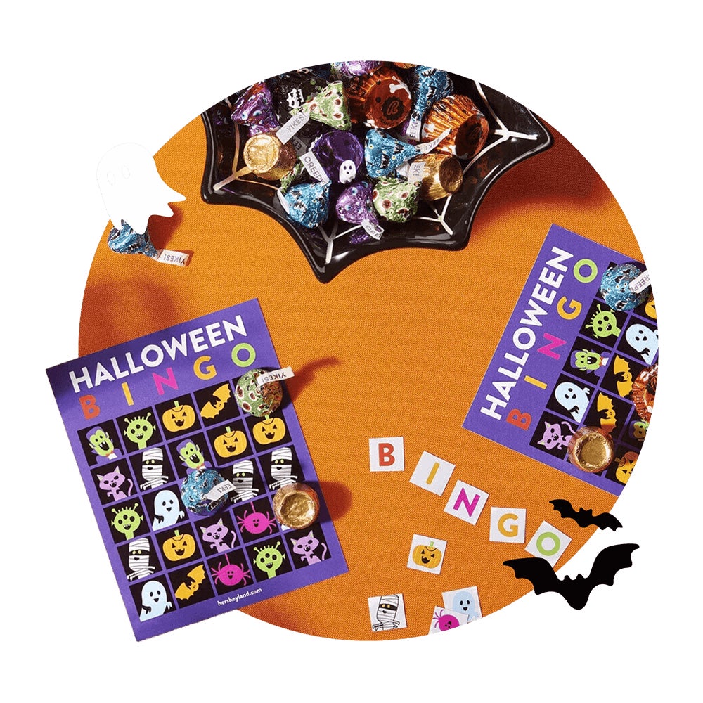 hersheys halloween bingo craft activity