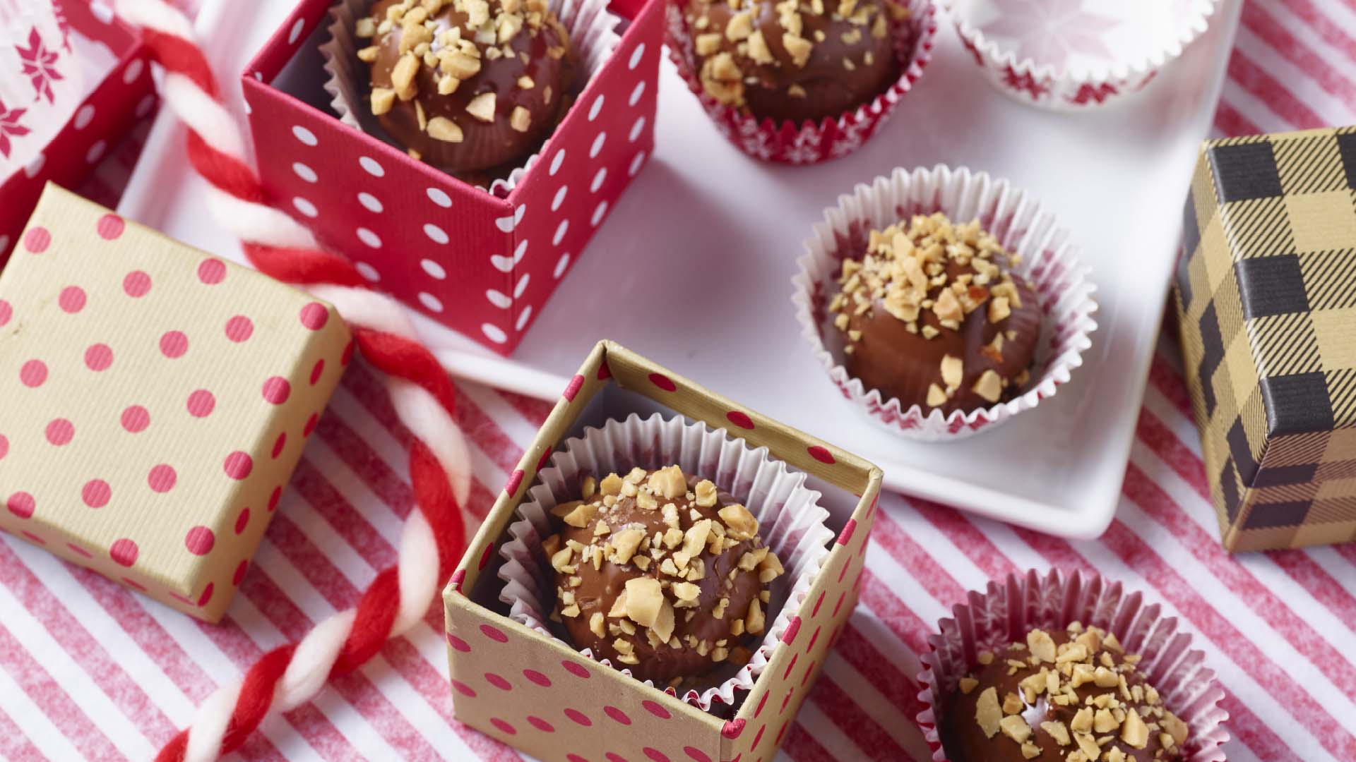 boules de fudge au beurre d arachides