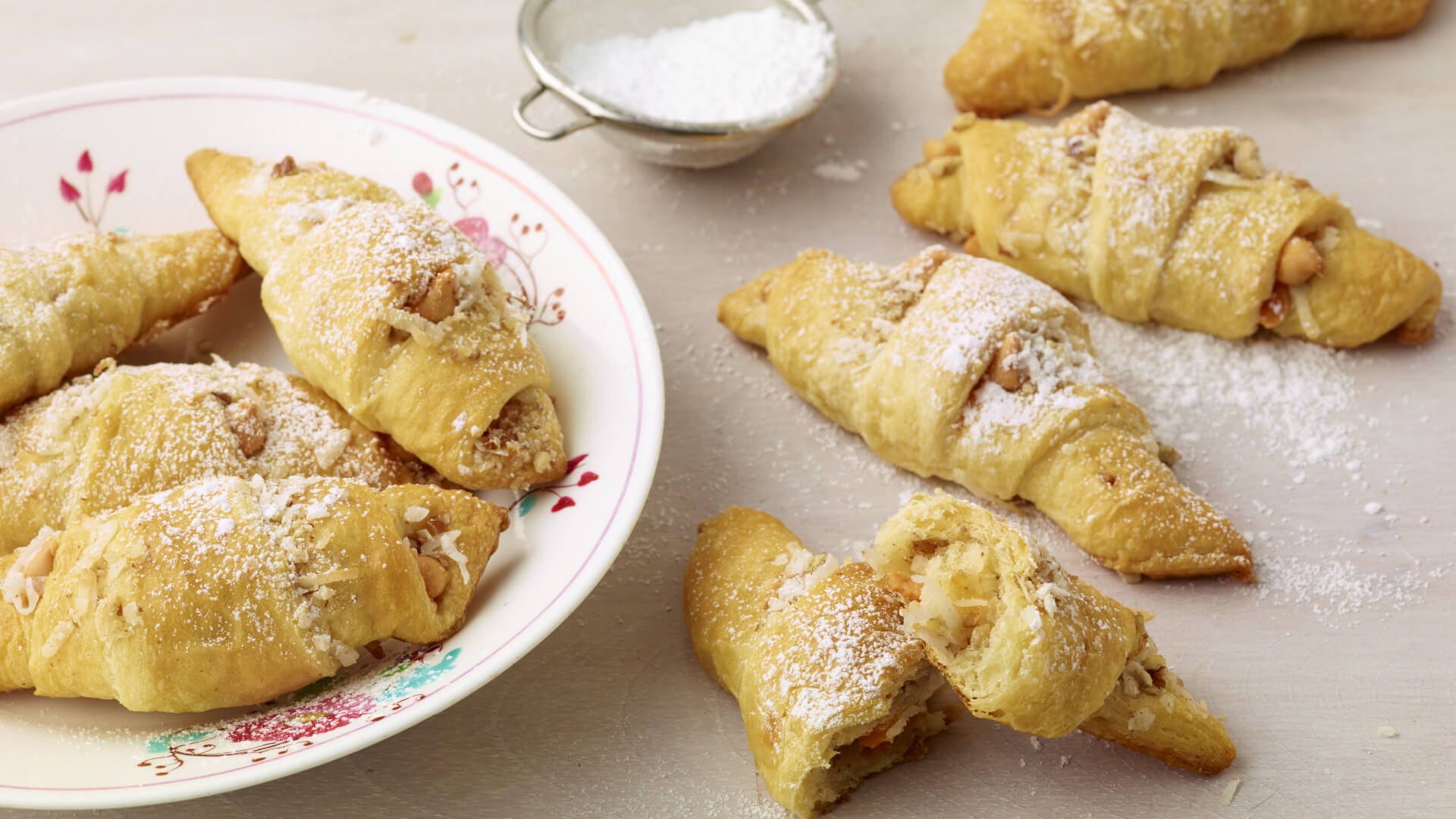 croissants au caramel au beurre